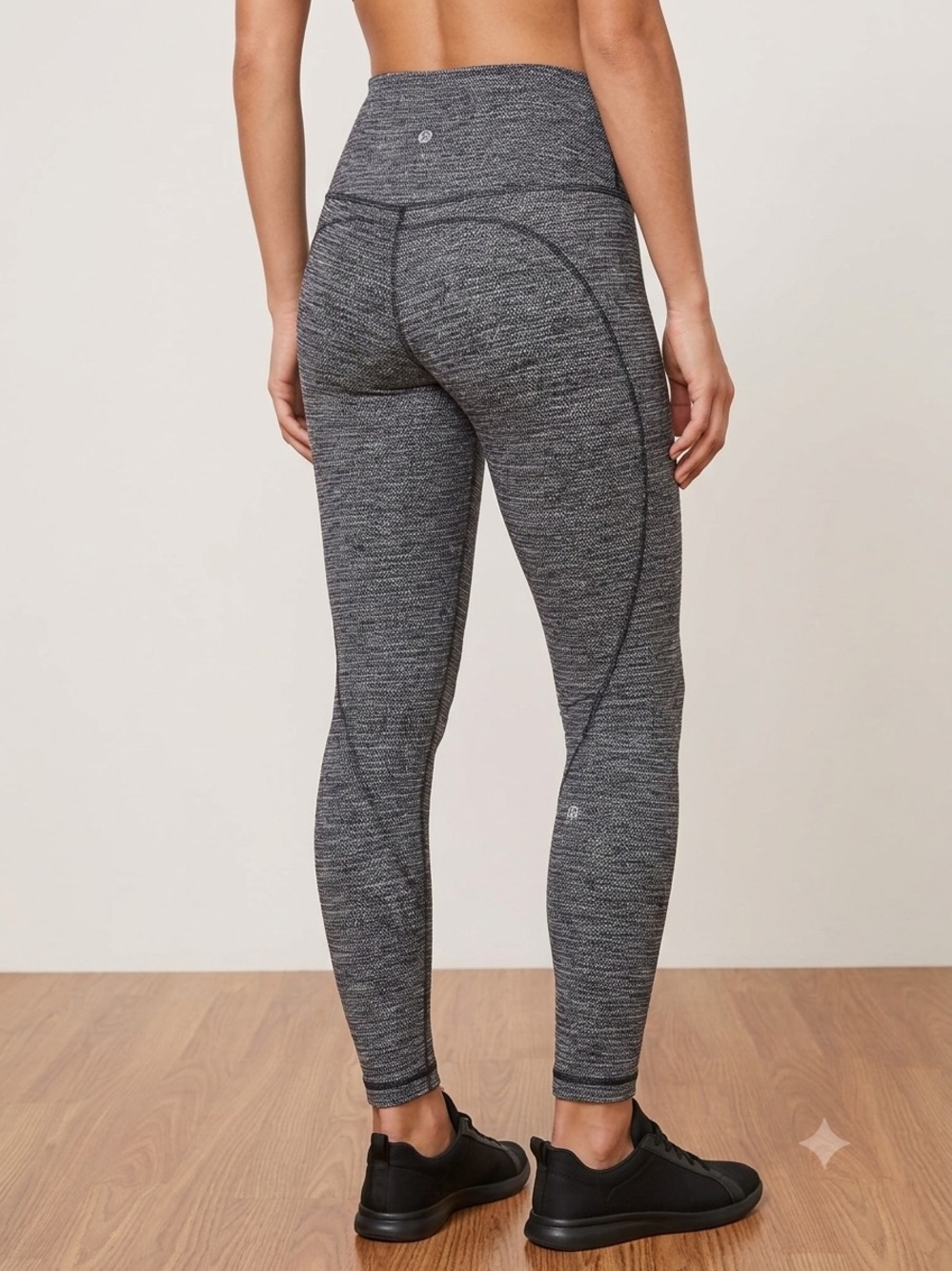 Lululemon Wunder Under Hi-Rise coco pique textured legging yoga running 8